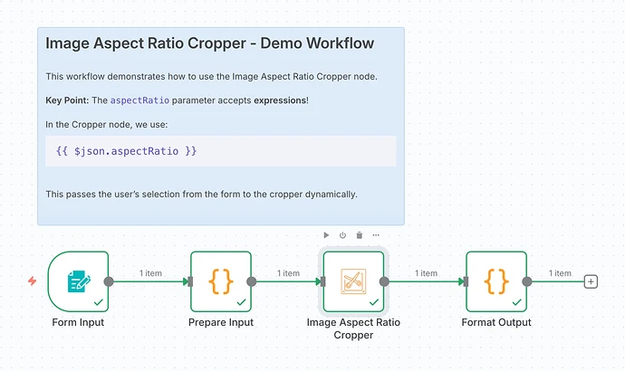 Image Aspect Ratio Cropper Demo